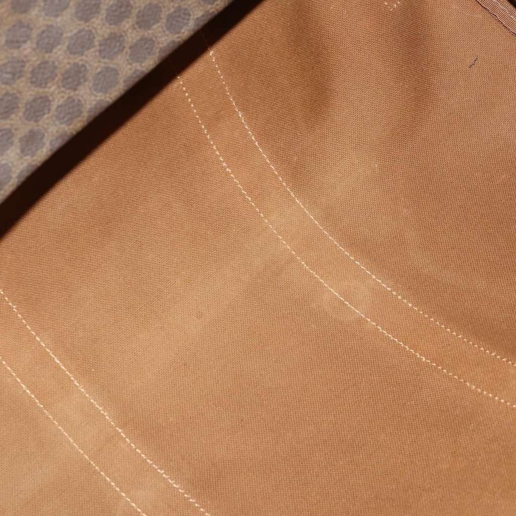 Celine Vintage Duffle Bag Brown Canvas Fair condition - Box View