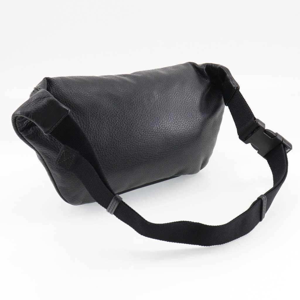 Balenciaga Everyday Waist Bag Black Leather Good condition - Back View
