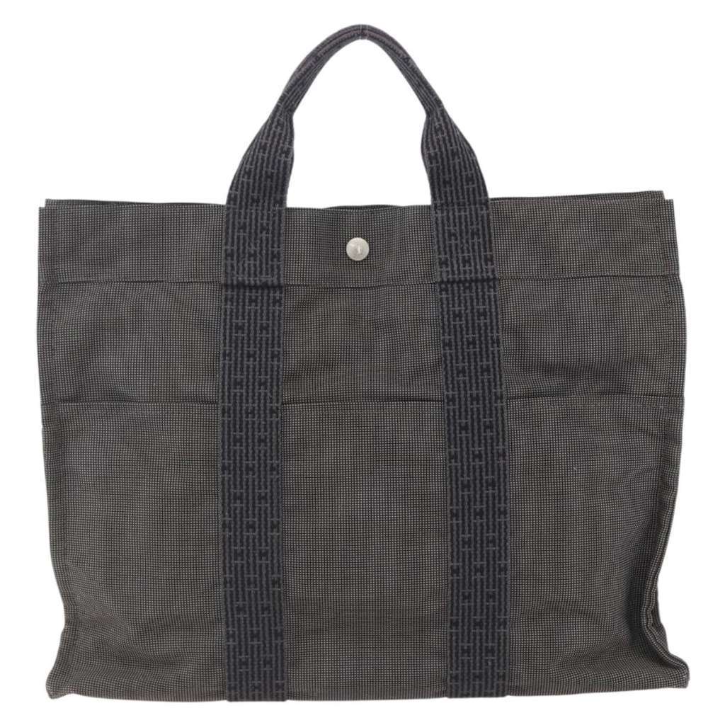 Hermès Fourre-tout Herline Other Canvas Good condition - Back View