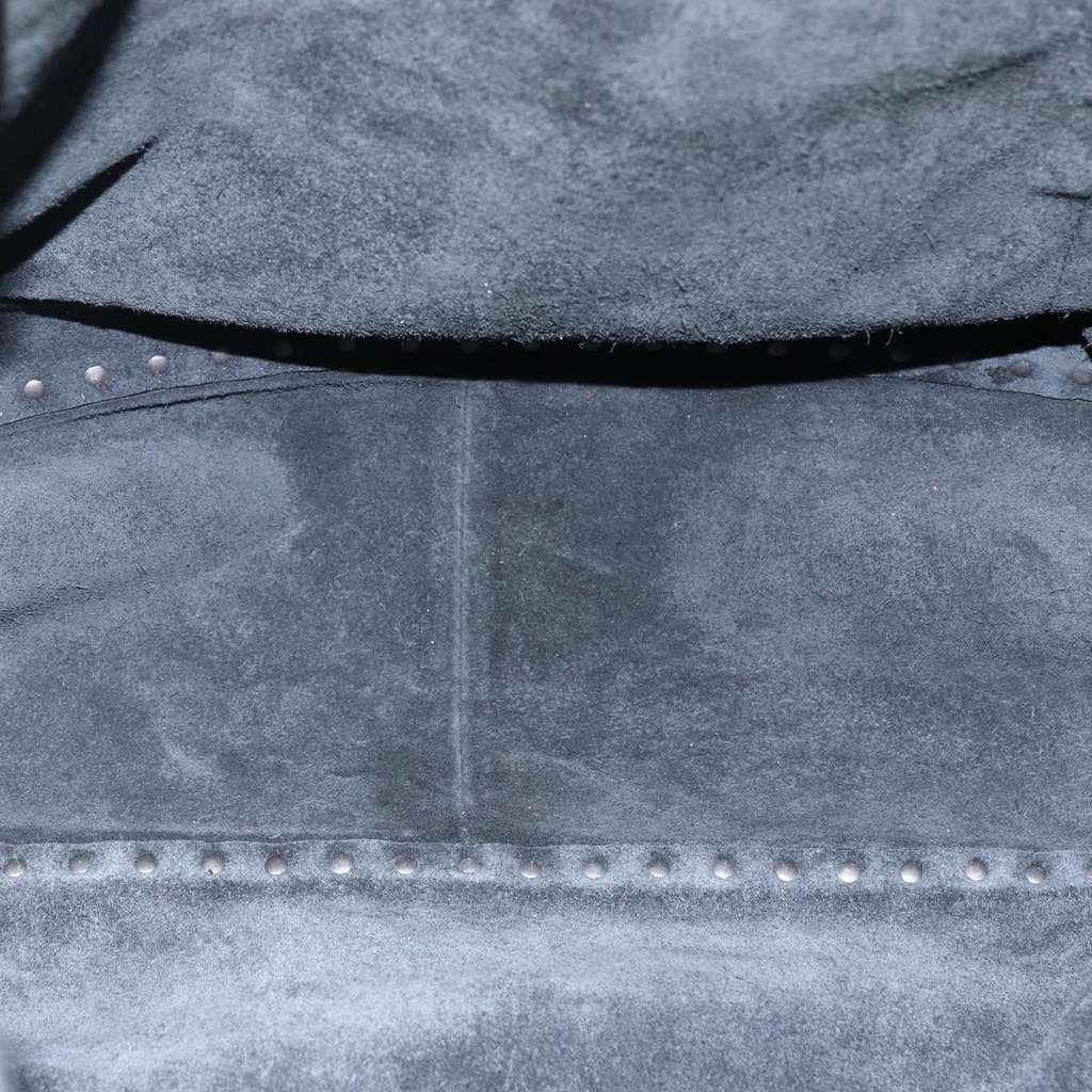 Valentino Garavani Rolling Rockstud Reversible Convertible Tote Black Leather Good condition - Box View