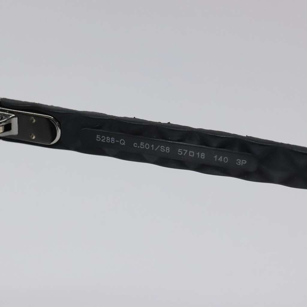 Chanel Logo CC Sunglasses Black Plastic Good condition - Box View