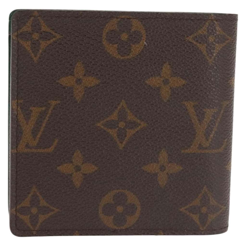 Louis Vuitton Marco Wallet Brown Canvas Very good condition - Back View