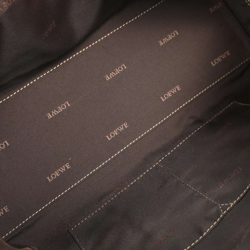 Loewe Amazona Bag Beige Leather Good condition - Inside View