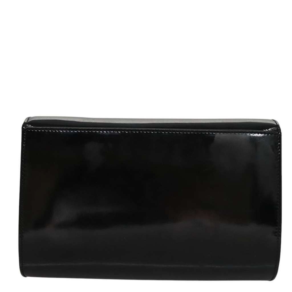 Salvatore Ferragamo Gancini Box Crossbody Bag Black Good condition - Back View