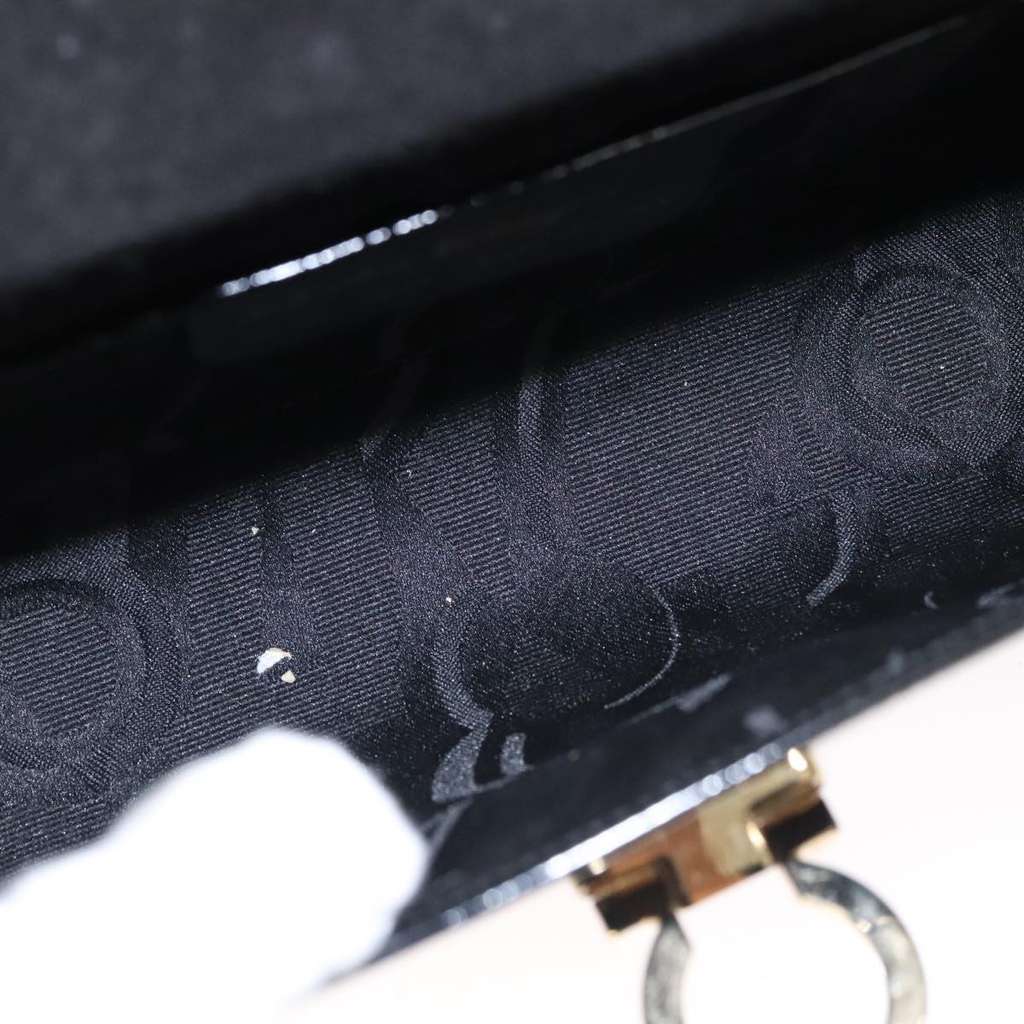 Salvatore Ferragamo Gancini Box Crossbody Bag Black Good condition - Box View