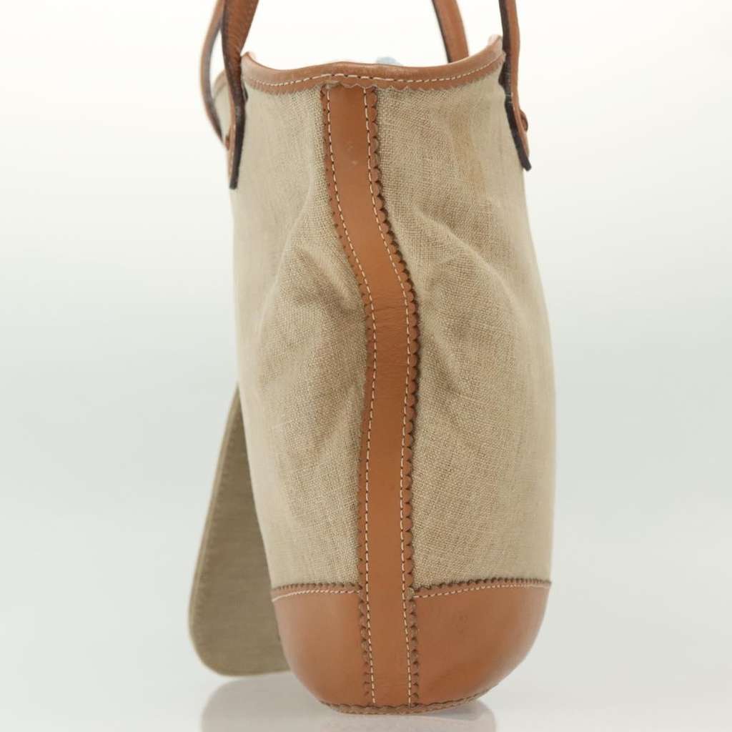 Loewe Vintage Shoulder Bag Beige Canvas Good condition - Inside View