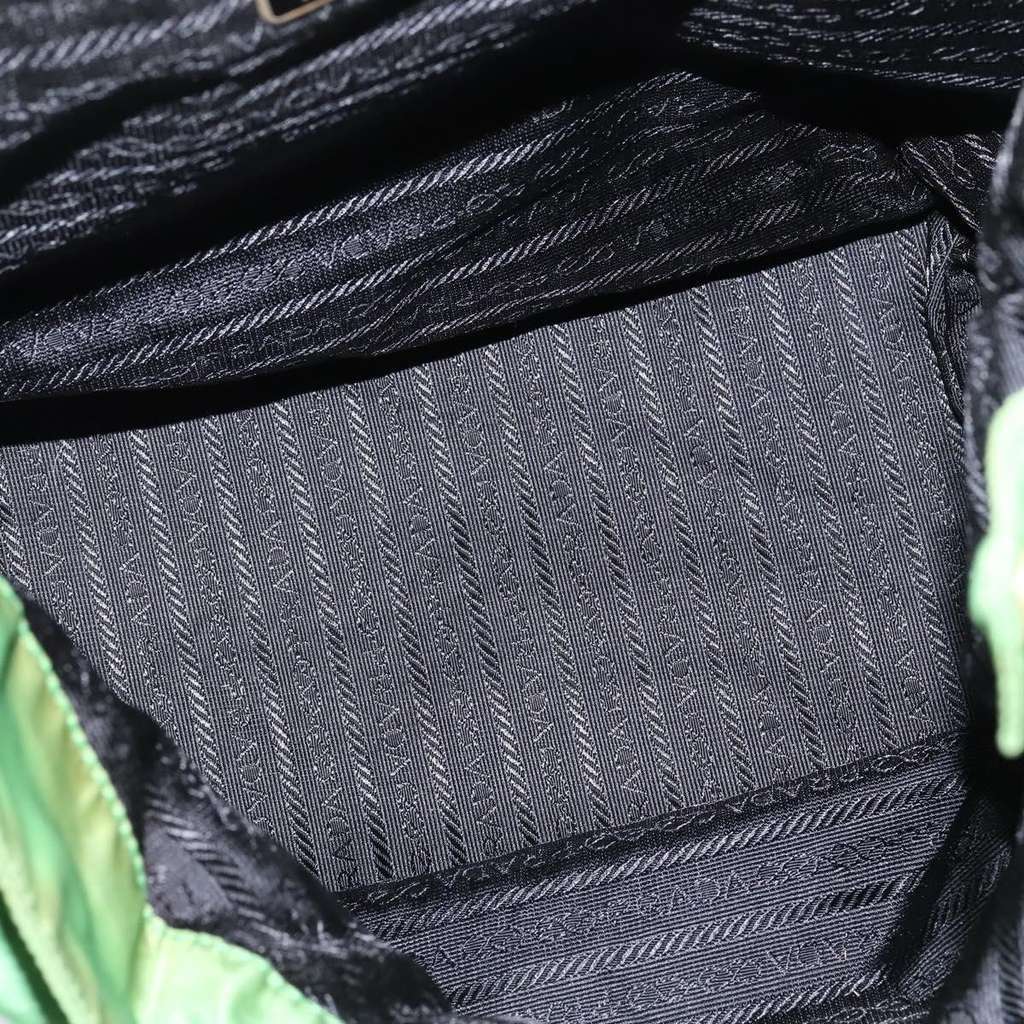 Prada Metal Handles Tote Green Good condition - Box View