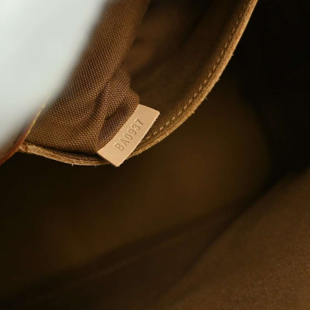 Louis Vuitton Alma Handbag Brown Canvas Fair condition - Model View