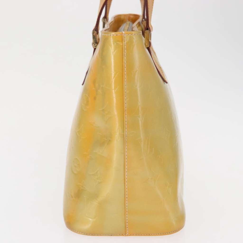 Louis Vuitton Houston Handbag Yellow Fair condition - Model View