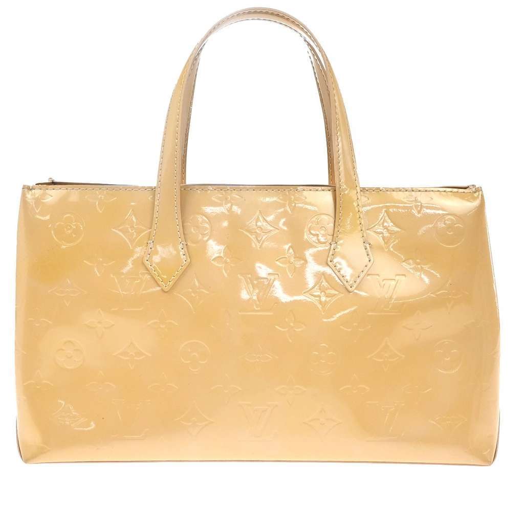 Louis Vuitton Wilshire Handbag Beige Good condition - Back View