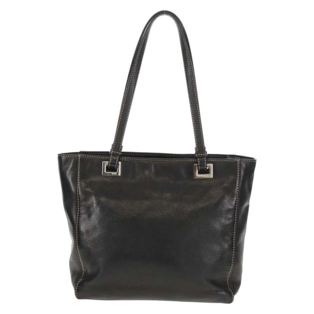 Prada Nappa Acciaio Black Leather Good condition - Back View