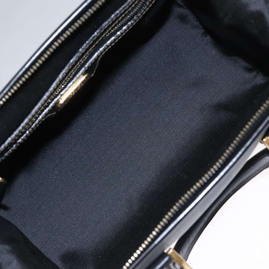 Fendi Vintage Pequin Convertible Boston Bag Brown Canvas Fair condition - Box View