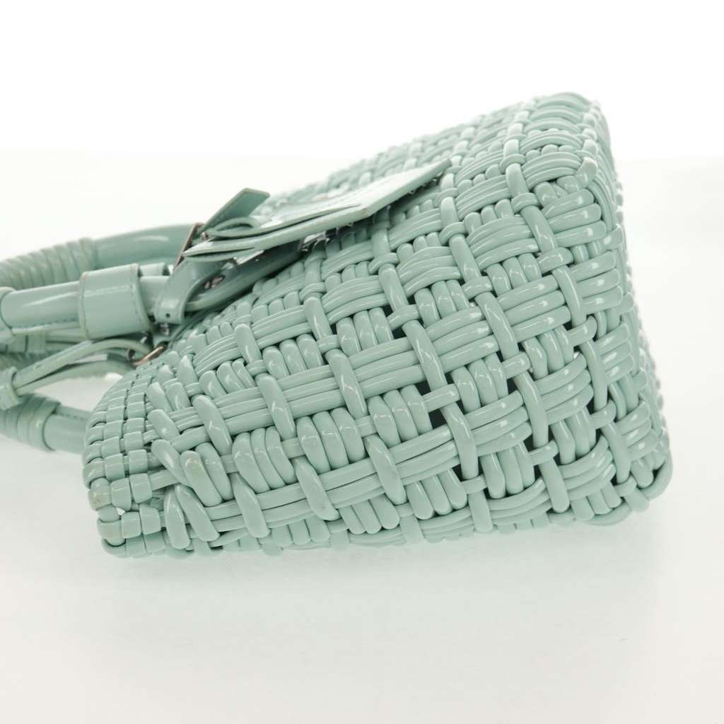 Balenciaga Bistro Panier Bag Green Rubber Good condition - Model View