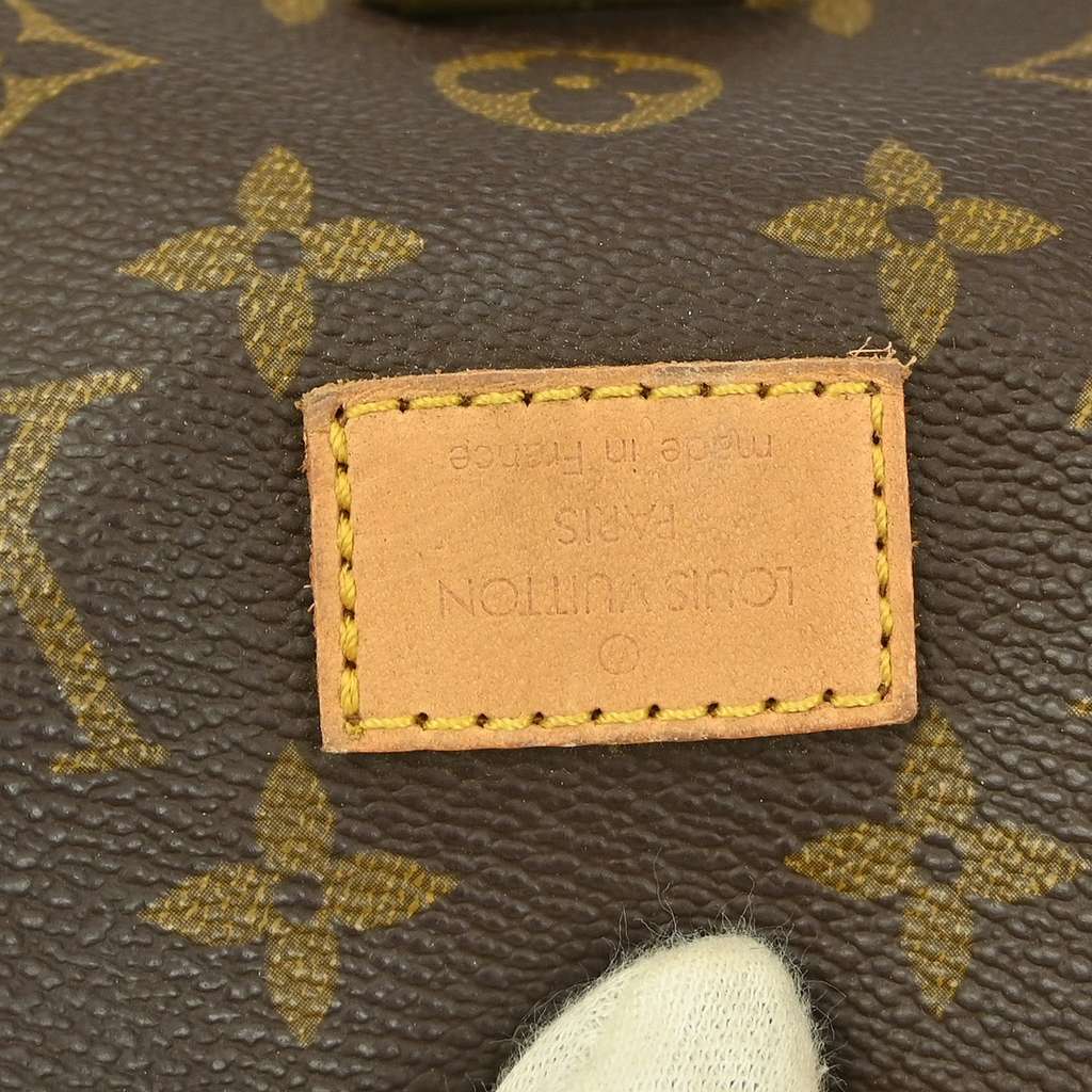 Louis Vuitton Saumur Handbag Brown Canvas Good condition - Box View