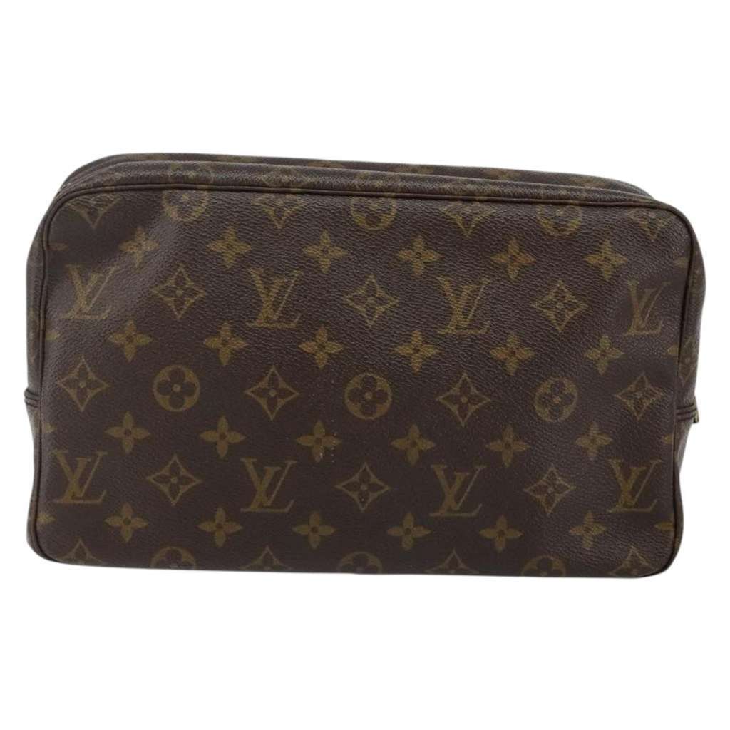 Louis Vuitton Trousse Toilette Brown Canvas Good condition - Back View