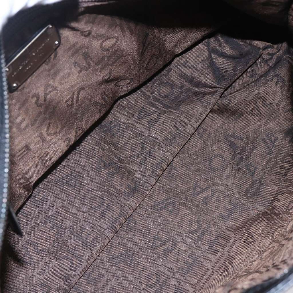 Salvatore Ferragamo Gancini Tote Black Leather Good condition - Box View