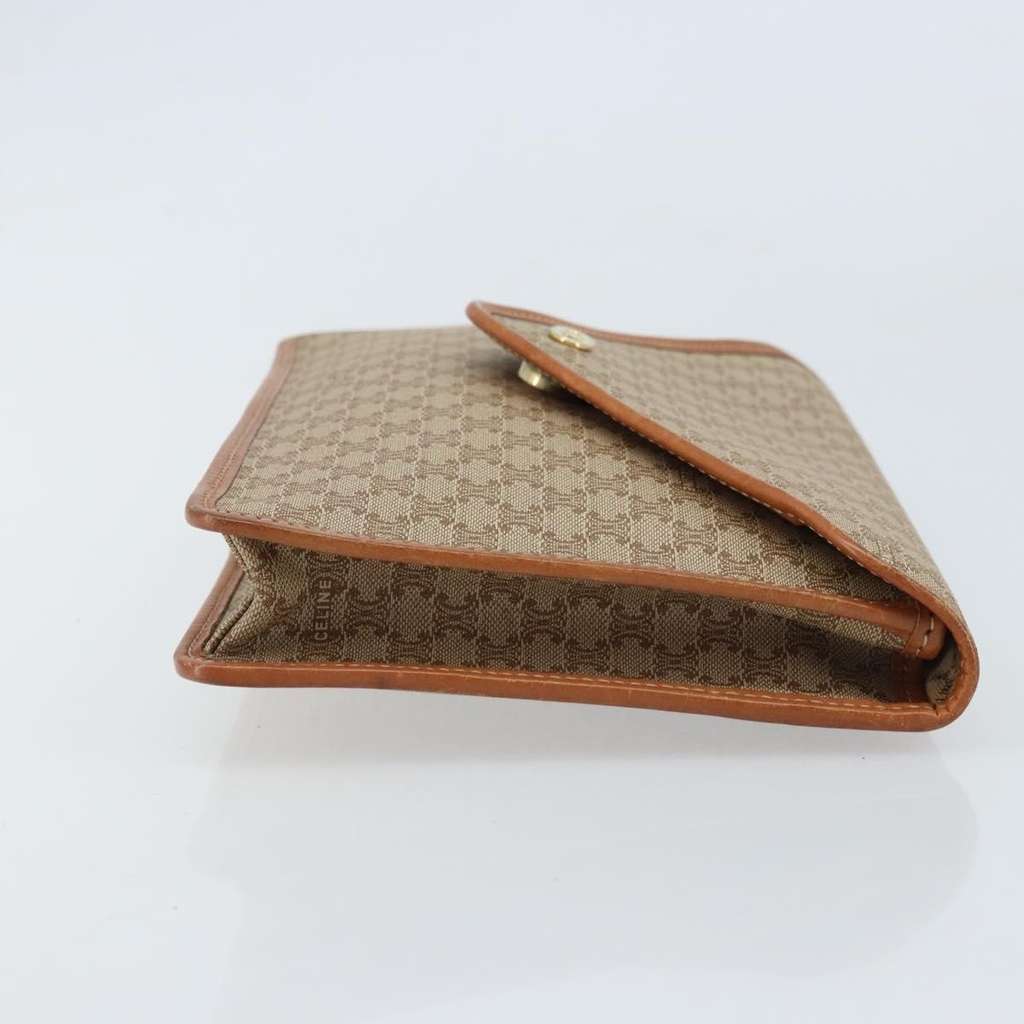 Celine Macadam Pochette Beige Canvas Good condition - Inside View