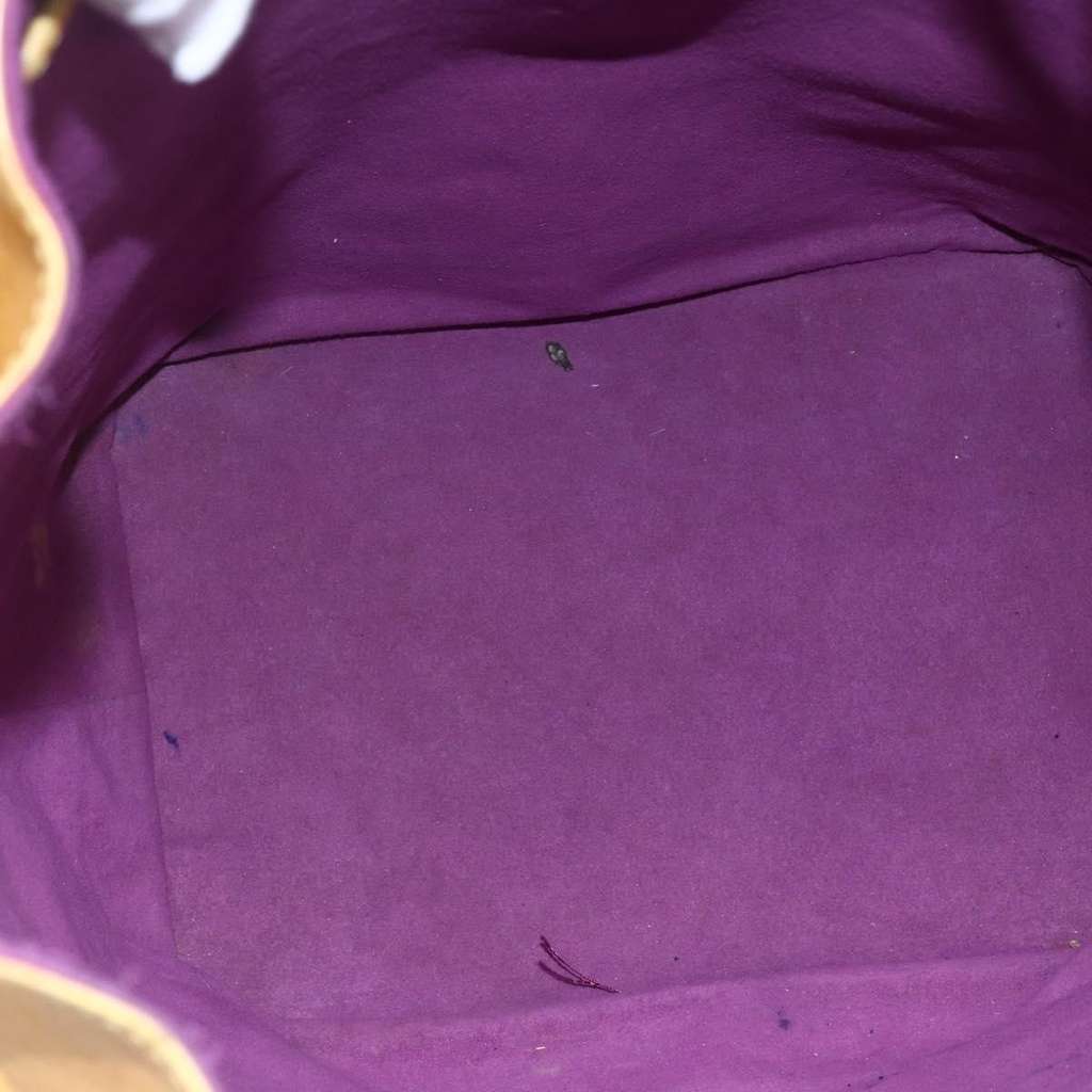 Louis Vuitton Petit Noe NM Handbag Yellow Leather Good condition - Box View