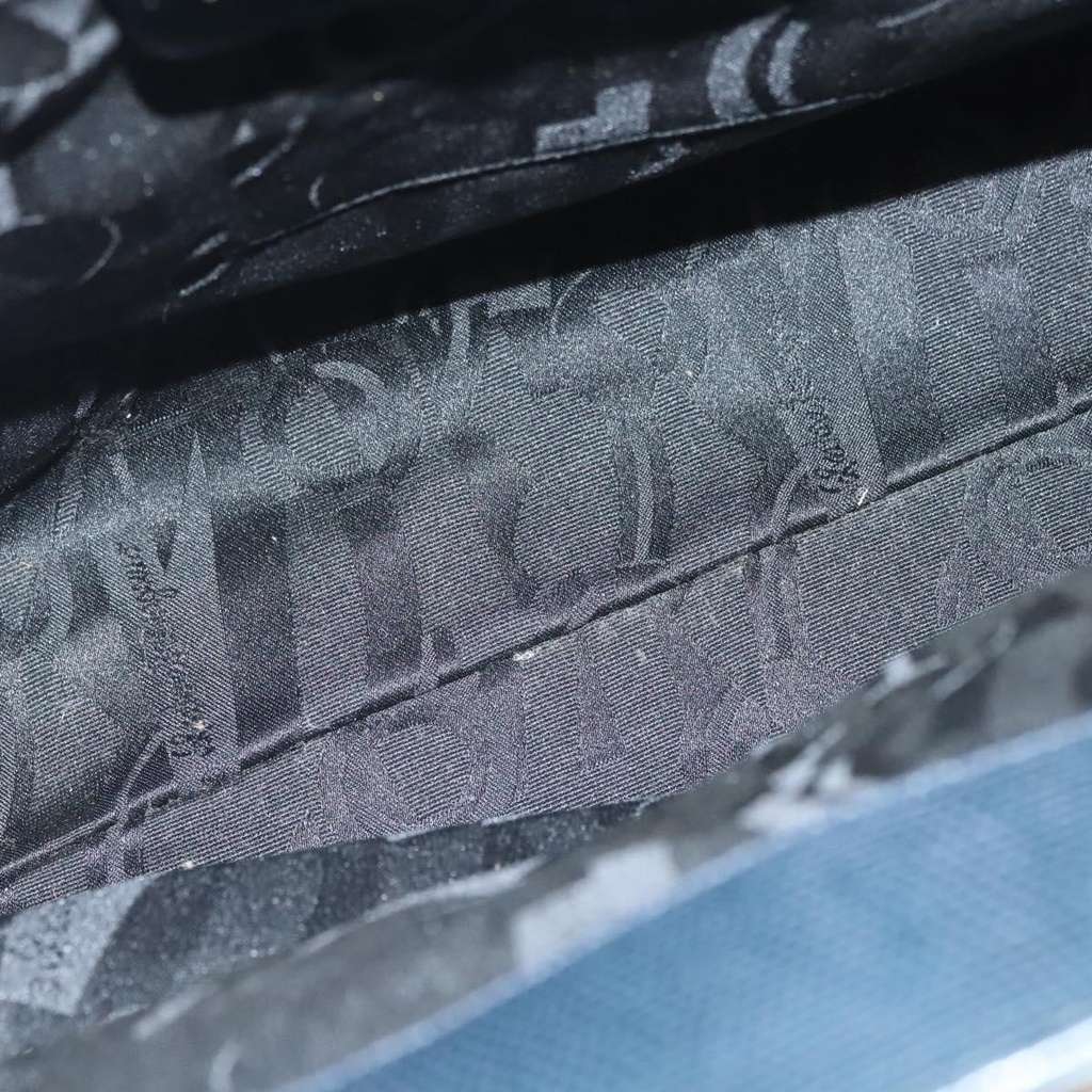 Salvatore Ferragamo Vintage Vara Bow Tote Navy Leather Good condition - Box View