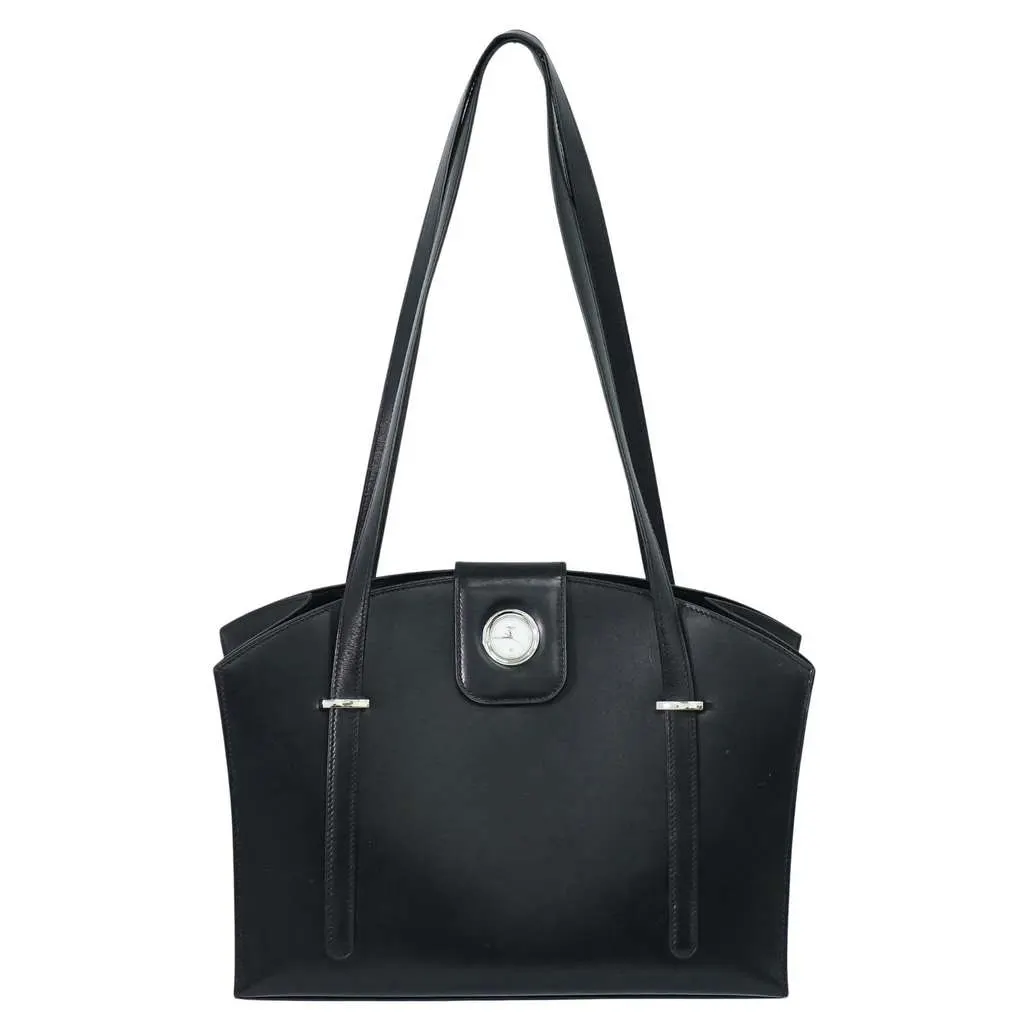 Hermès Lyn Shoulder Bag Black Good - Front View