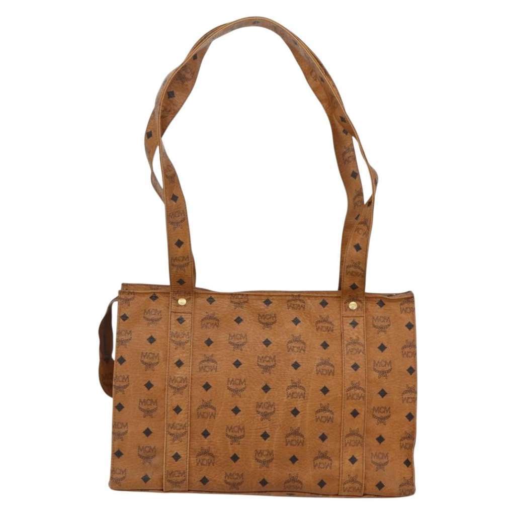 Mcm Vintage Visetos Tote bag Brown Good condition - Back View
