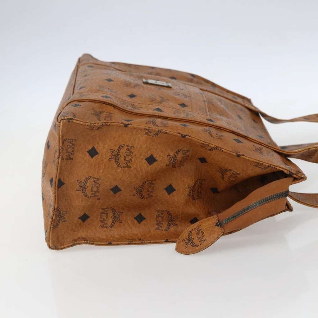Mcm Vintage Visetos Tote bag Brown Good condition - Model View
