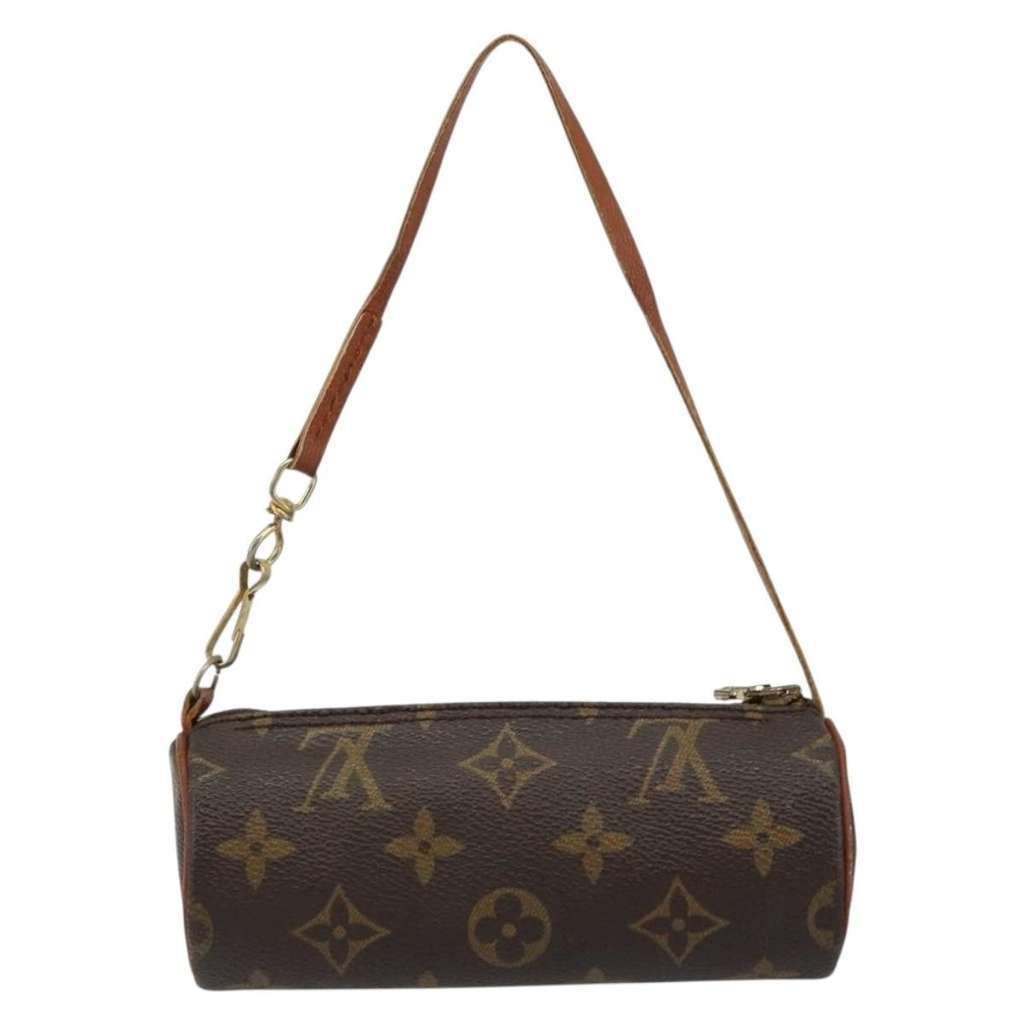 Louis Vuitton Papillon Pochette Brown Canvas Good condition - Back View