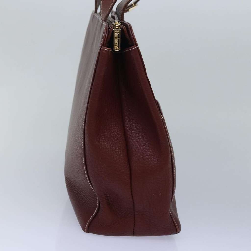 Burberry Handle Tote Brown Leather Good condition - Inside View