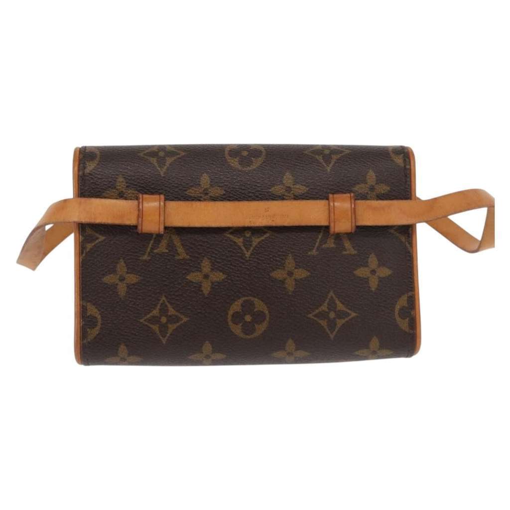 Louis Vuitton Florentine Waist Bag Brown Canvas Fair condition - Back View