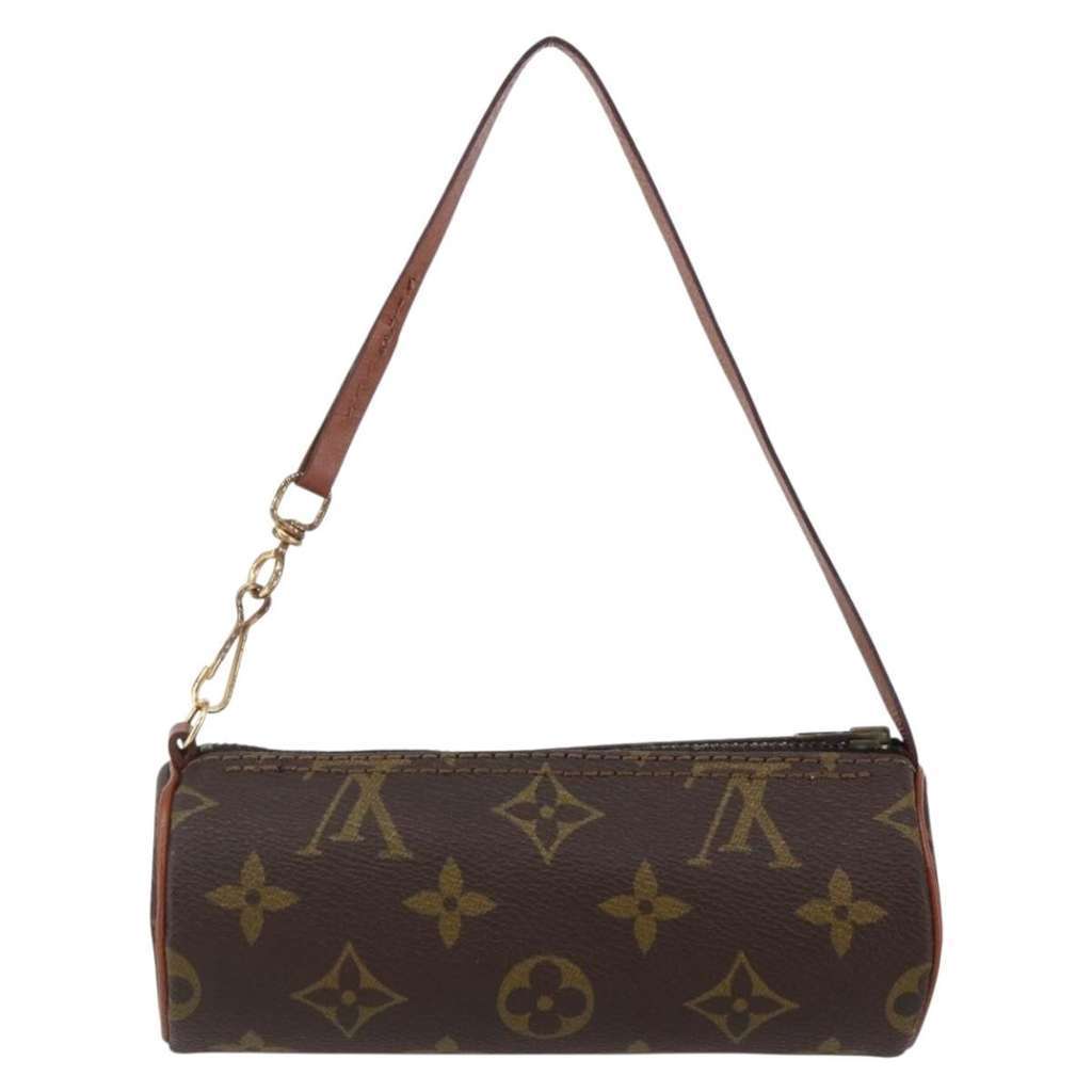 Louis Vuitton Papillon Pochette Brown Canvas Good condition - Back View