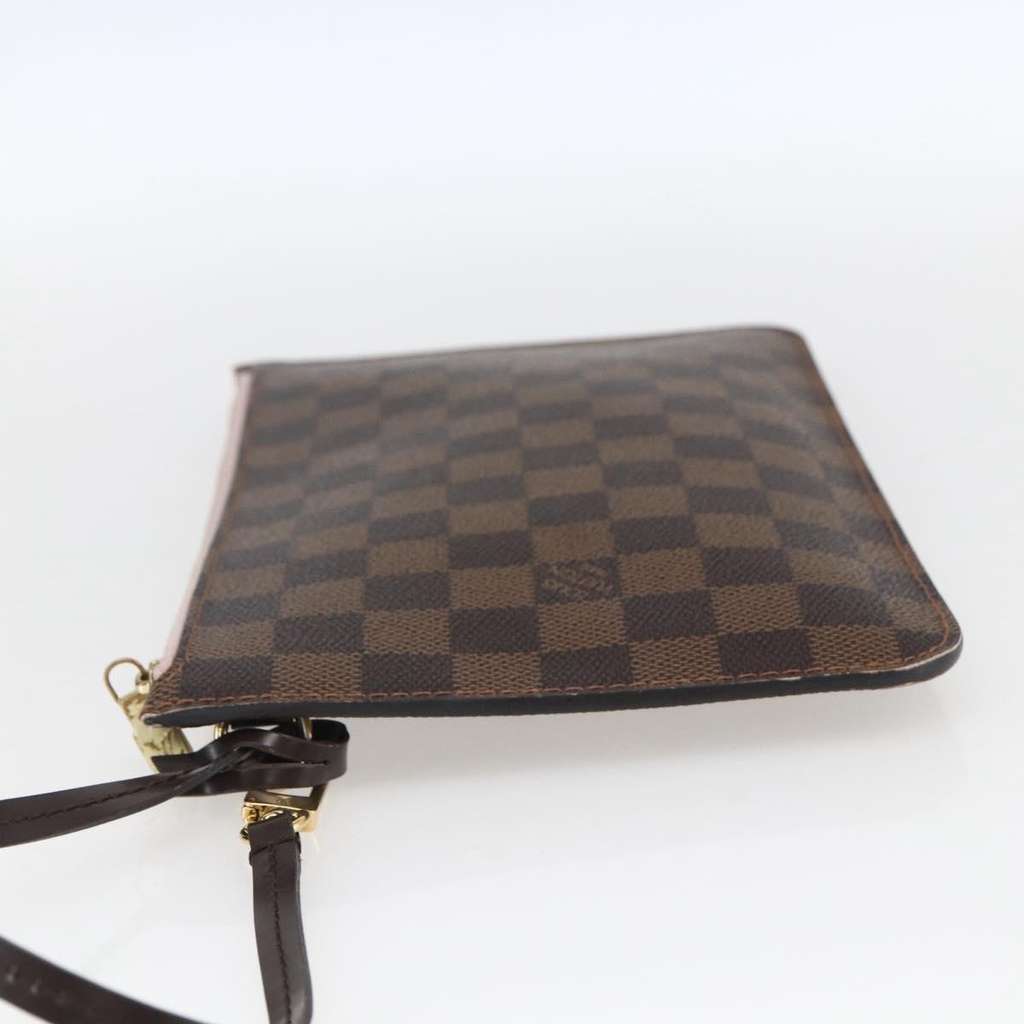 Louis Vuitton Neverfull Pochette Brown Canvas Good condition - Inside View