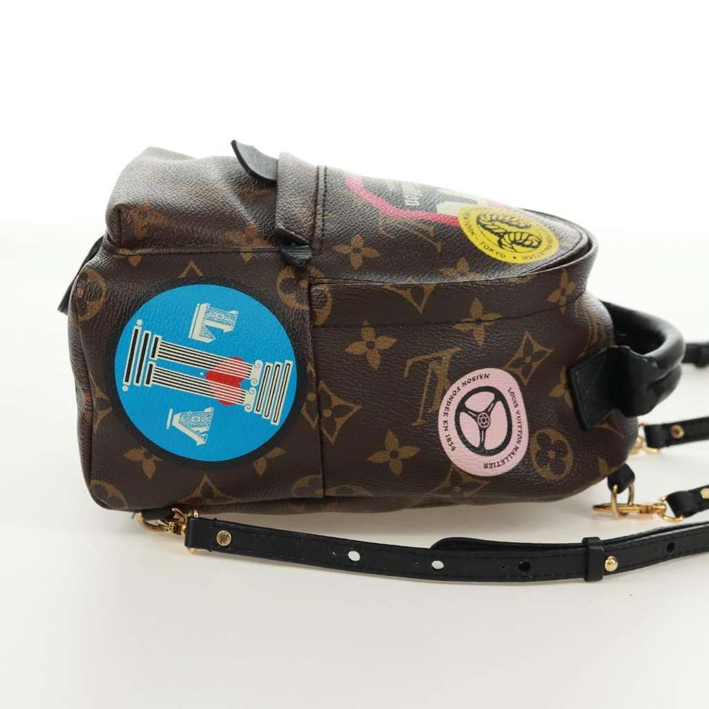 Louis Vuitton Palm Springs Backpack Brown Canvas Good condition - Model View