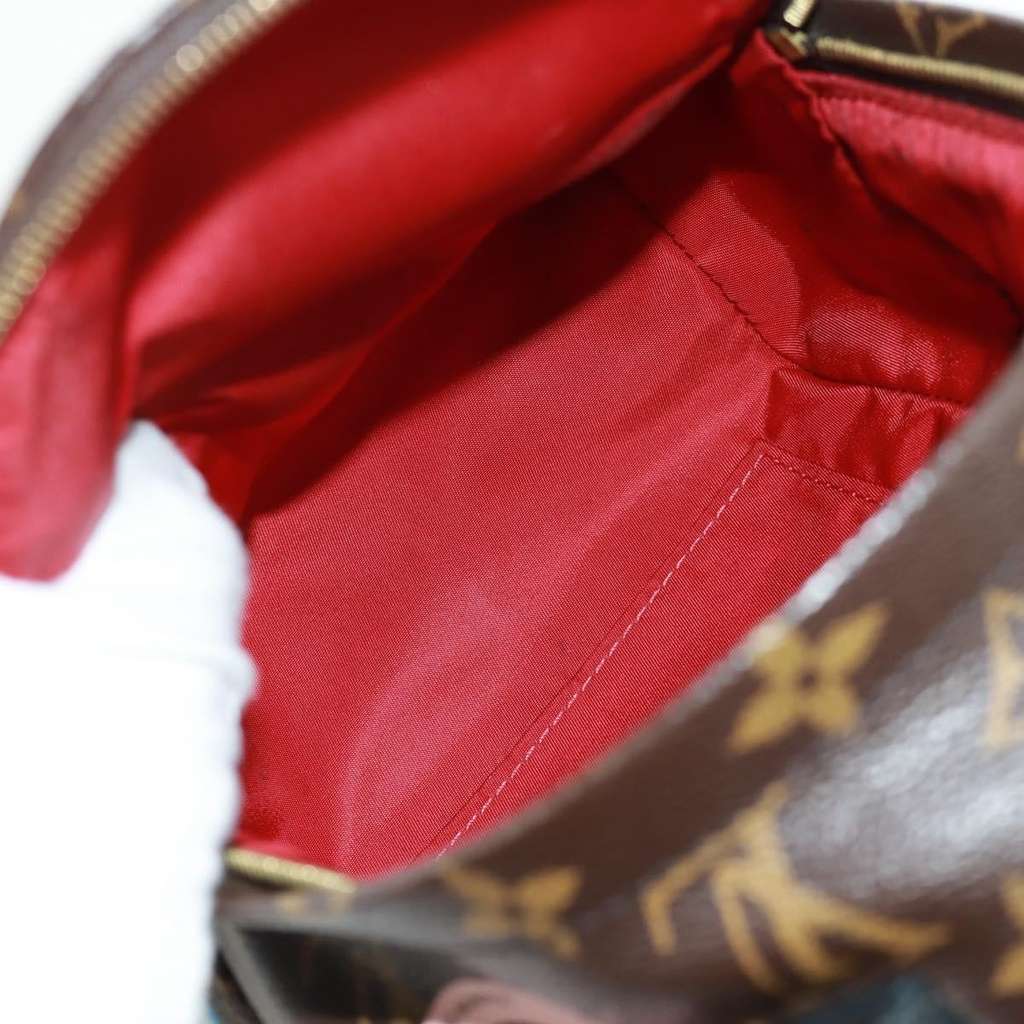 Louis Vuitton Palm Springs Backpack Brown Canvas Good condition - Box View