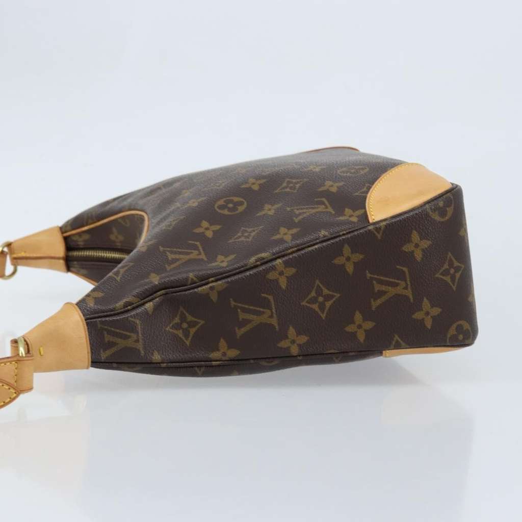 Louis Vuitton Boulogne Handbag Brown Canvas Good condition - Model View