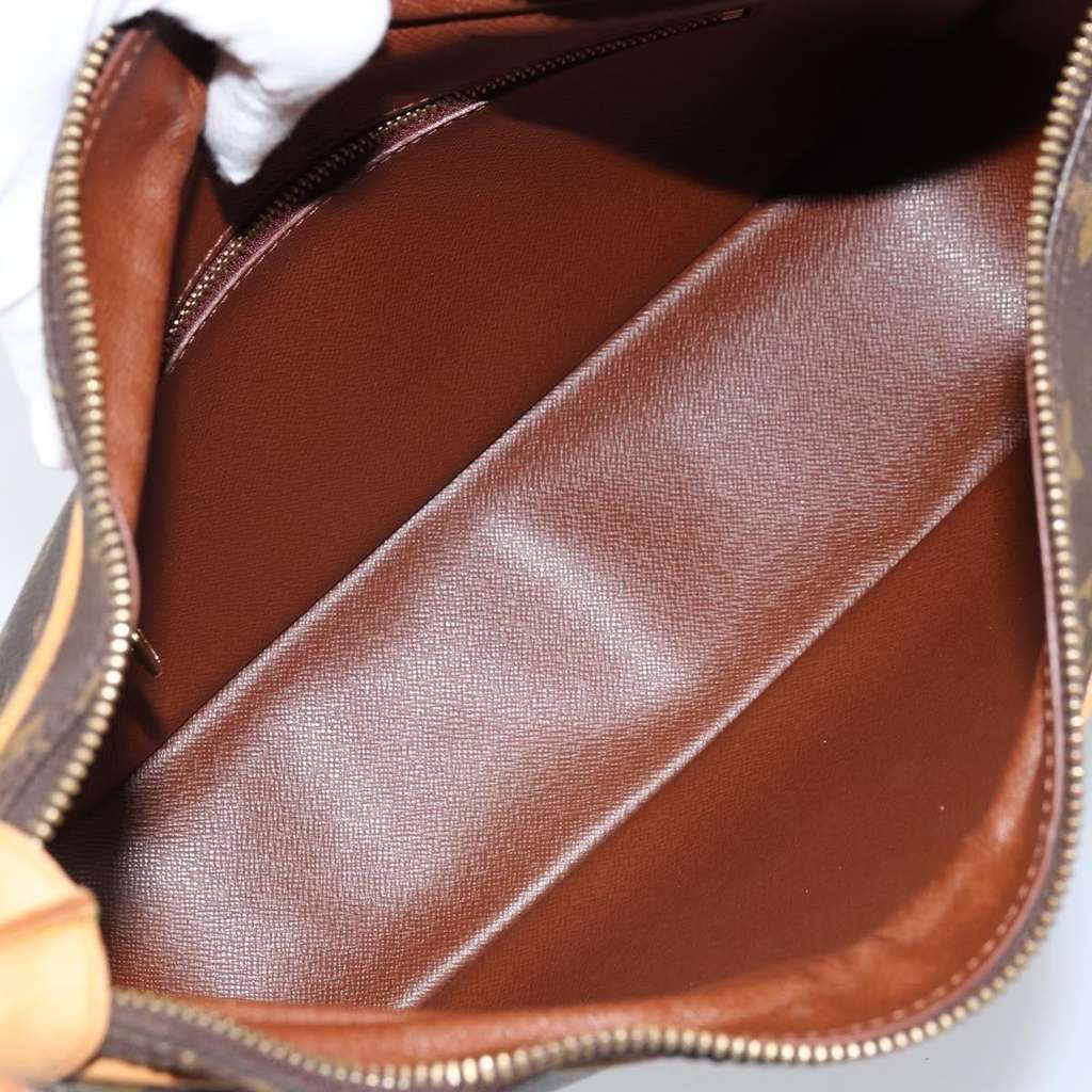 Louis Vuitton Boulogne Handbag Brown Canvas Good condition - Box View