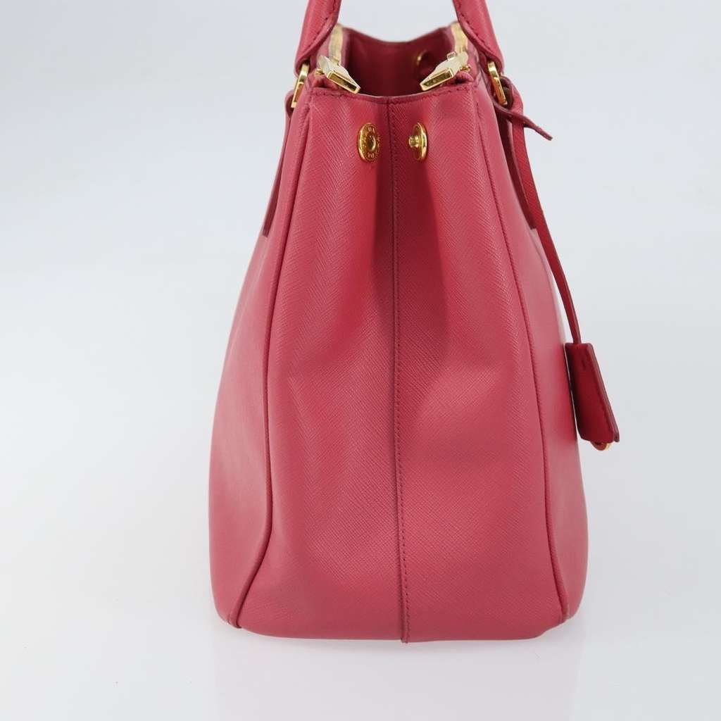 Prada Double Zip Lux Tote Pink Leather Fair condition - Inside View