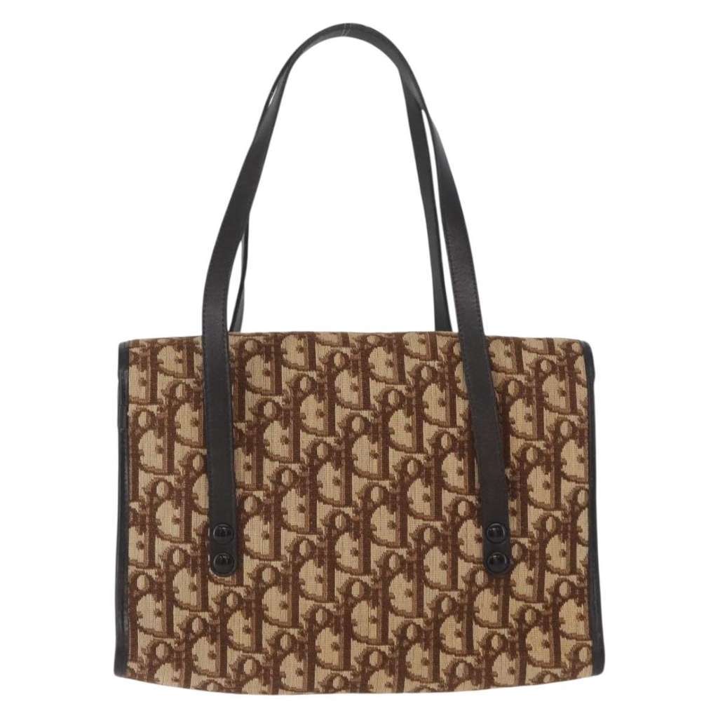 Christian Dior Trotter Beige Canvas Good condition - Back View