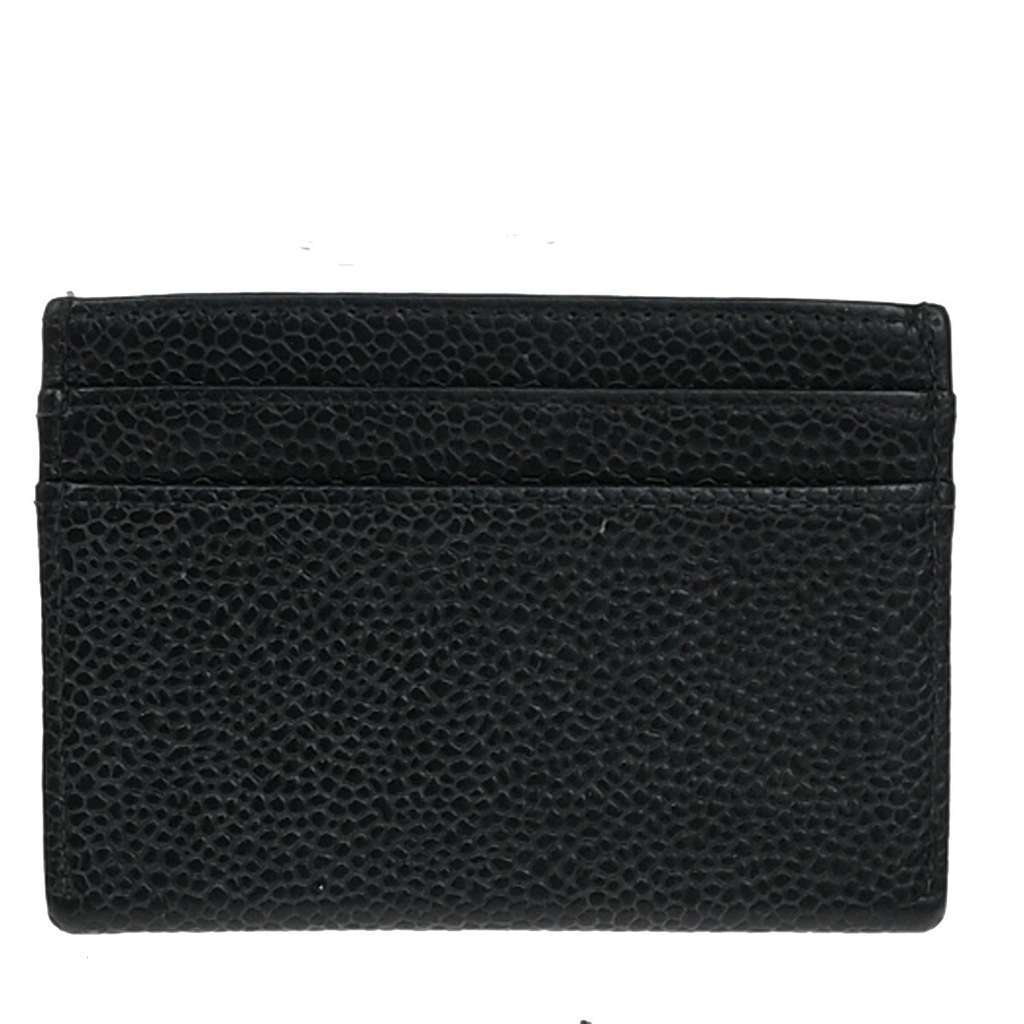 Chanel Logo CC Card case Black Good condition - Back View