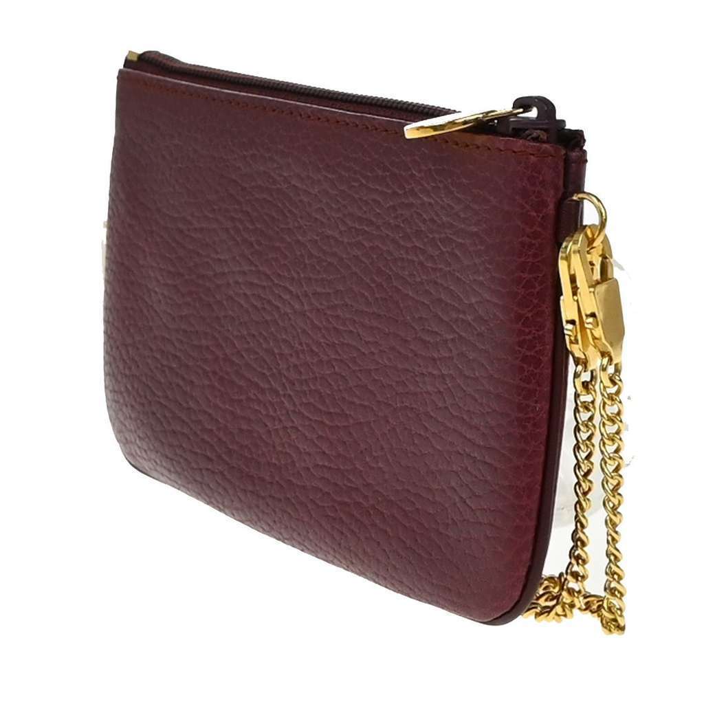 Cartier Must de Cartier Clutch bag Burgundy Leather Good condition - Model View