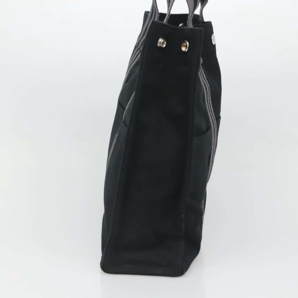 Hermès Fourre-tout Herline Black Canvas Good condition - Inside View