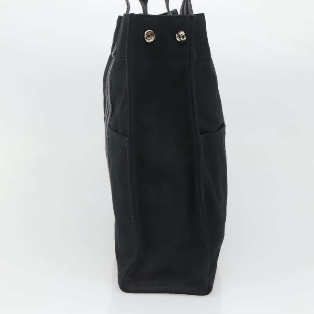 Hermès Fourre-tout Herline Black Canvas Good condition - Model View