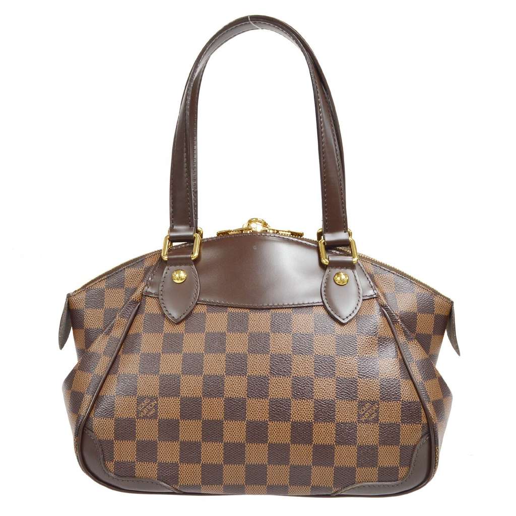 Louis Vuitton Verona Handbag Brown Canvas Good condition - Back View
