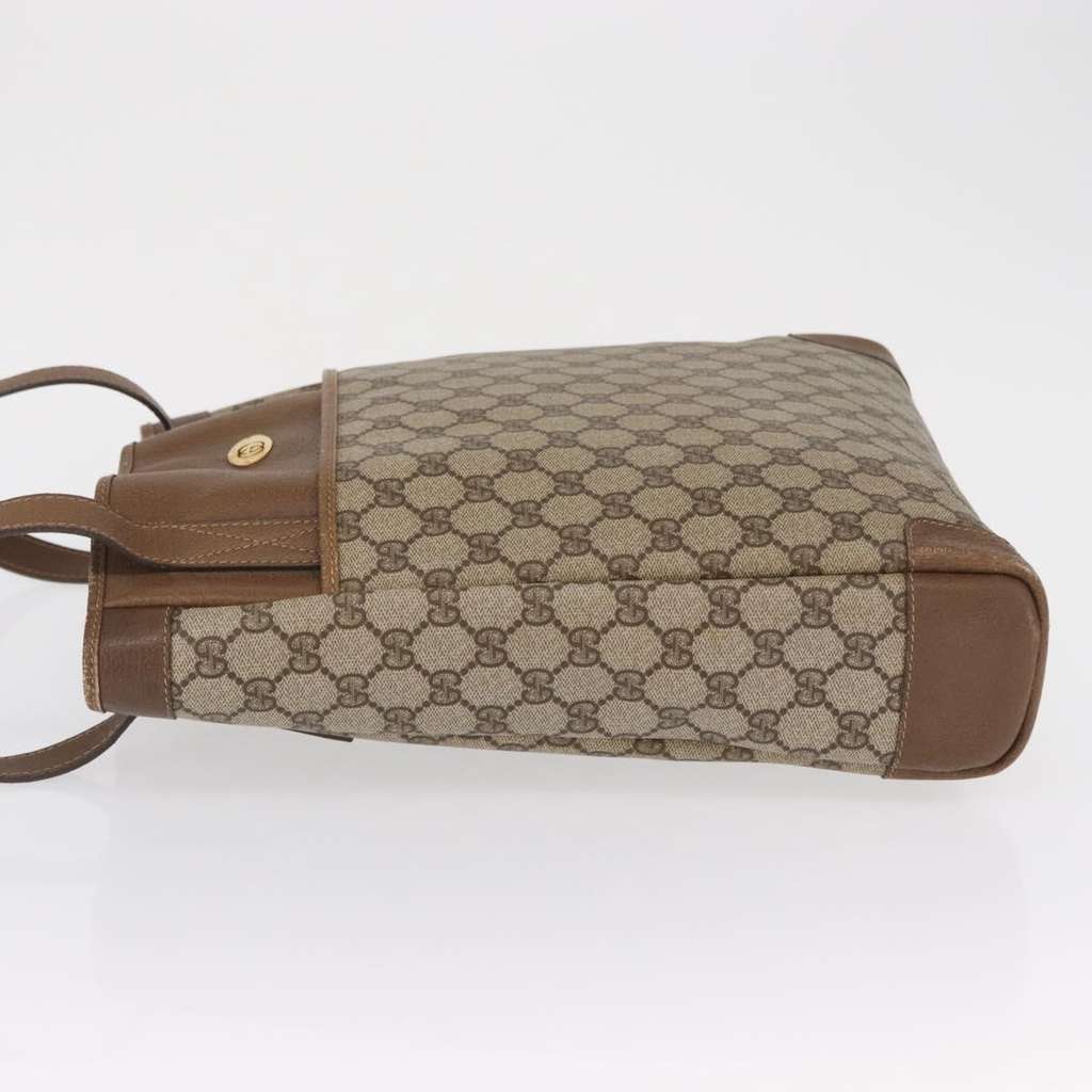 Gucci Vintage tote Beige Canvas Good condition - Model View