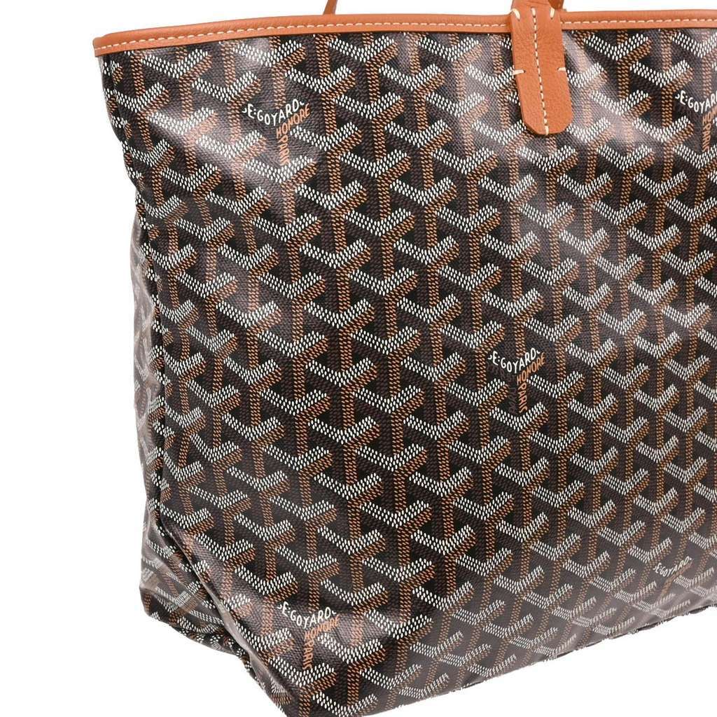 Goyard Saint Louis Tote Black Canvas Good condition - Inside View