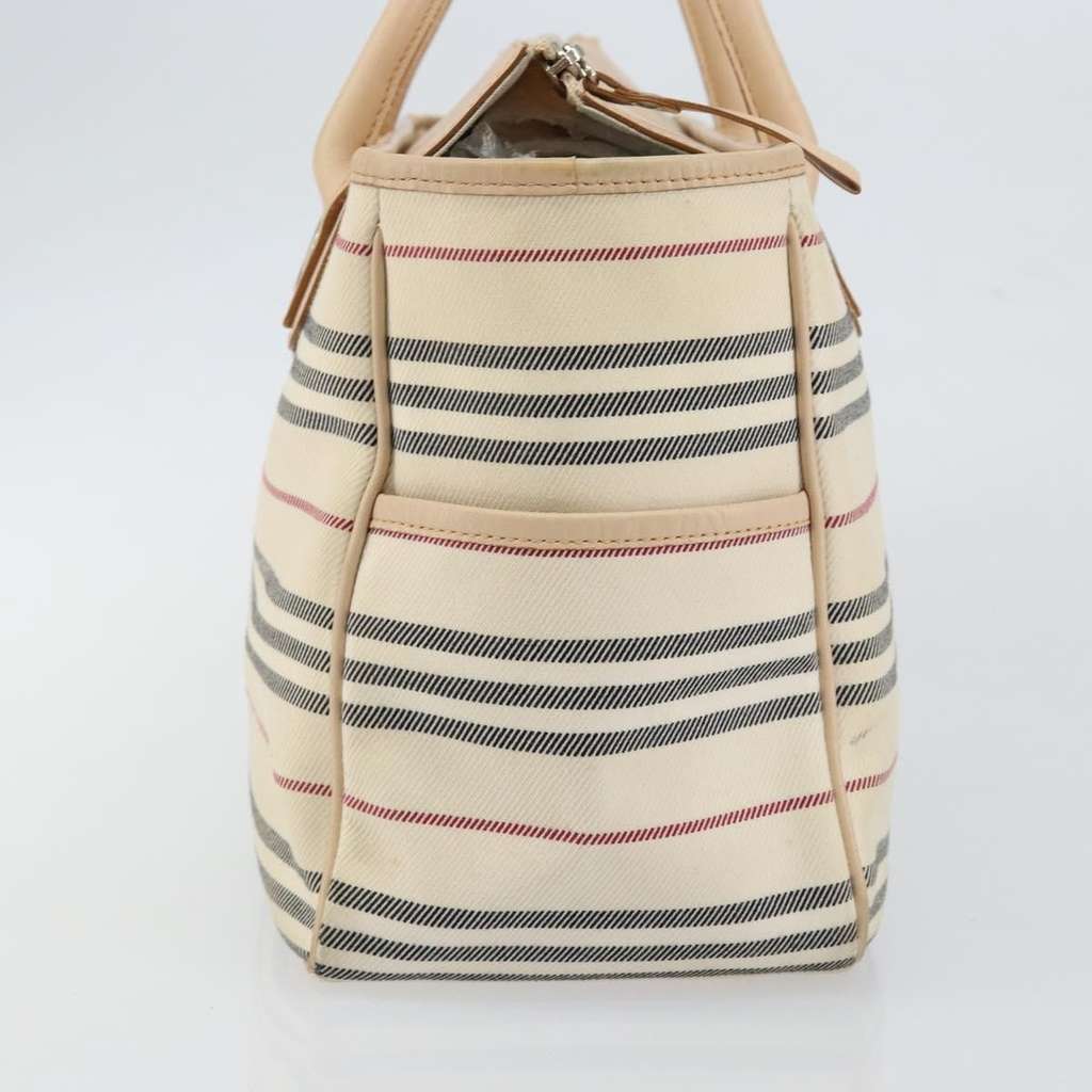 Burberry Nova Check Tote Beige Canvas Good condition - Inside View