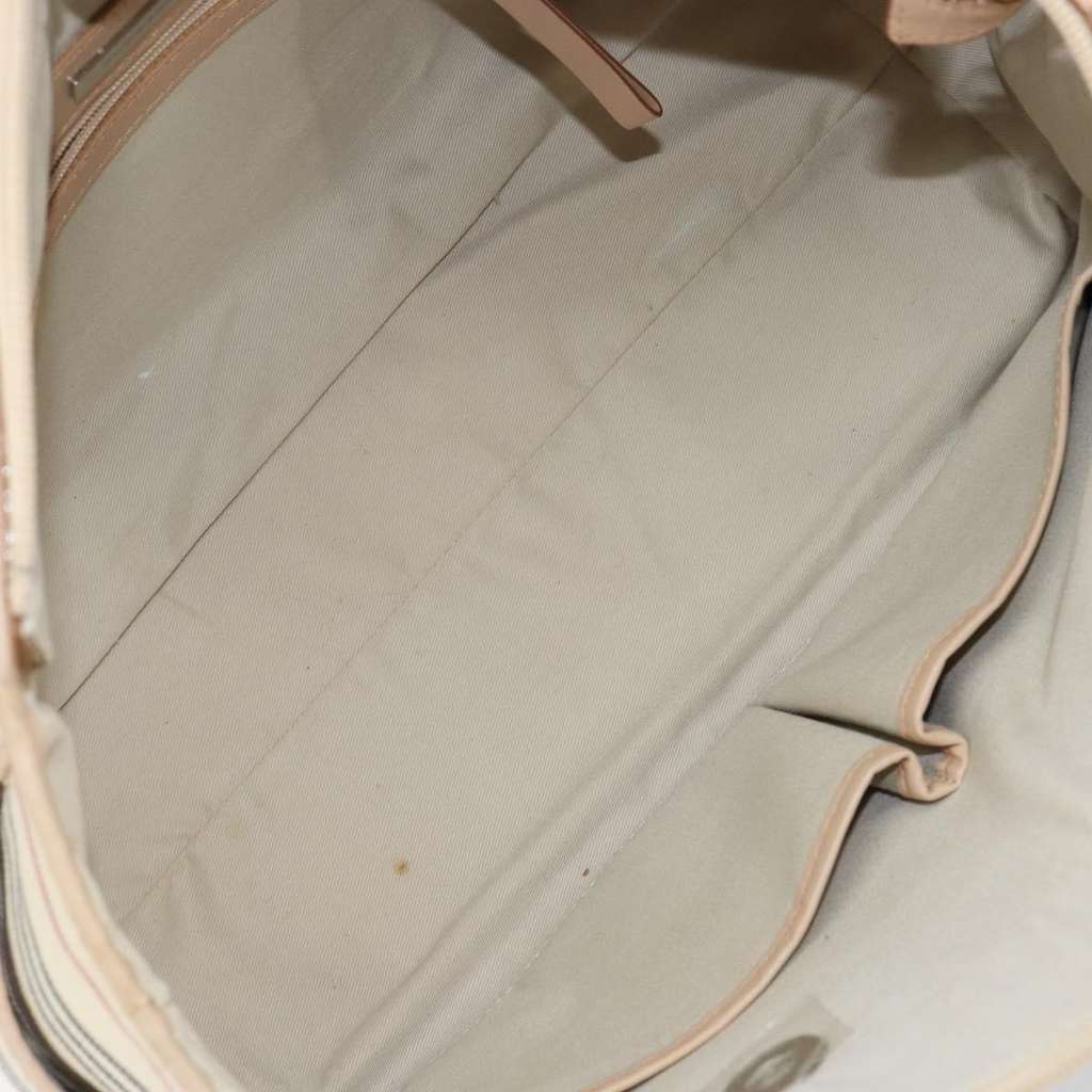 Burberry Nova Check Tote Beige Canvas Good condition - Box View