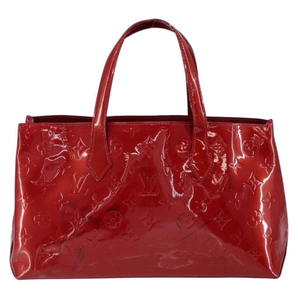 Louis Vuitton Wilshire Handbag Red Good condition - Back View