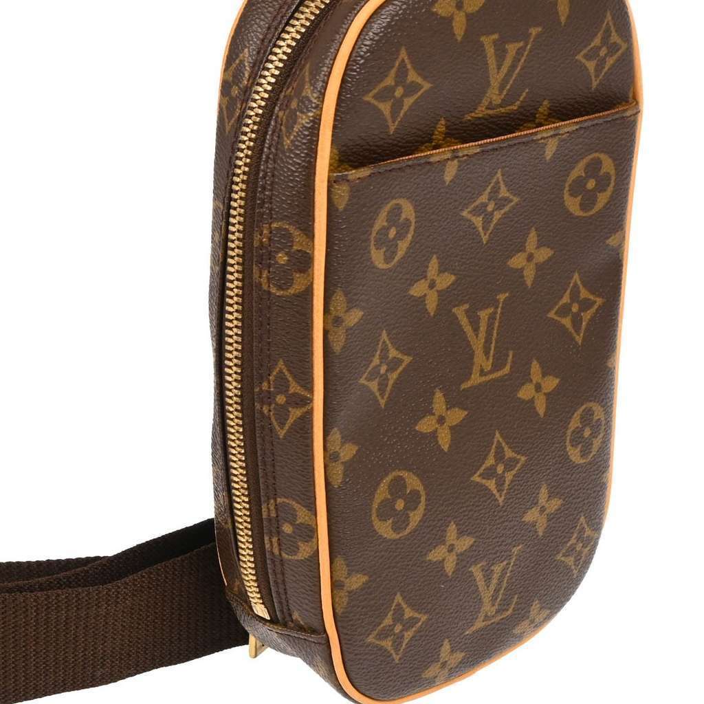 Louis Vuitton Pochette Gange Brown Canvas Good condition - Inside View
