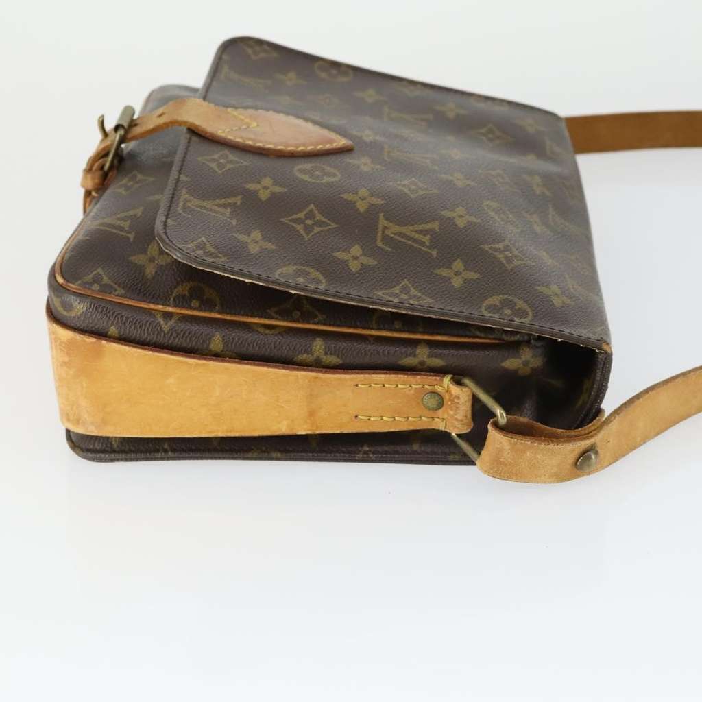 Louis Vuitton Cartouchiere Handbag Brown Canvas Fair condition - Inside View
