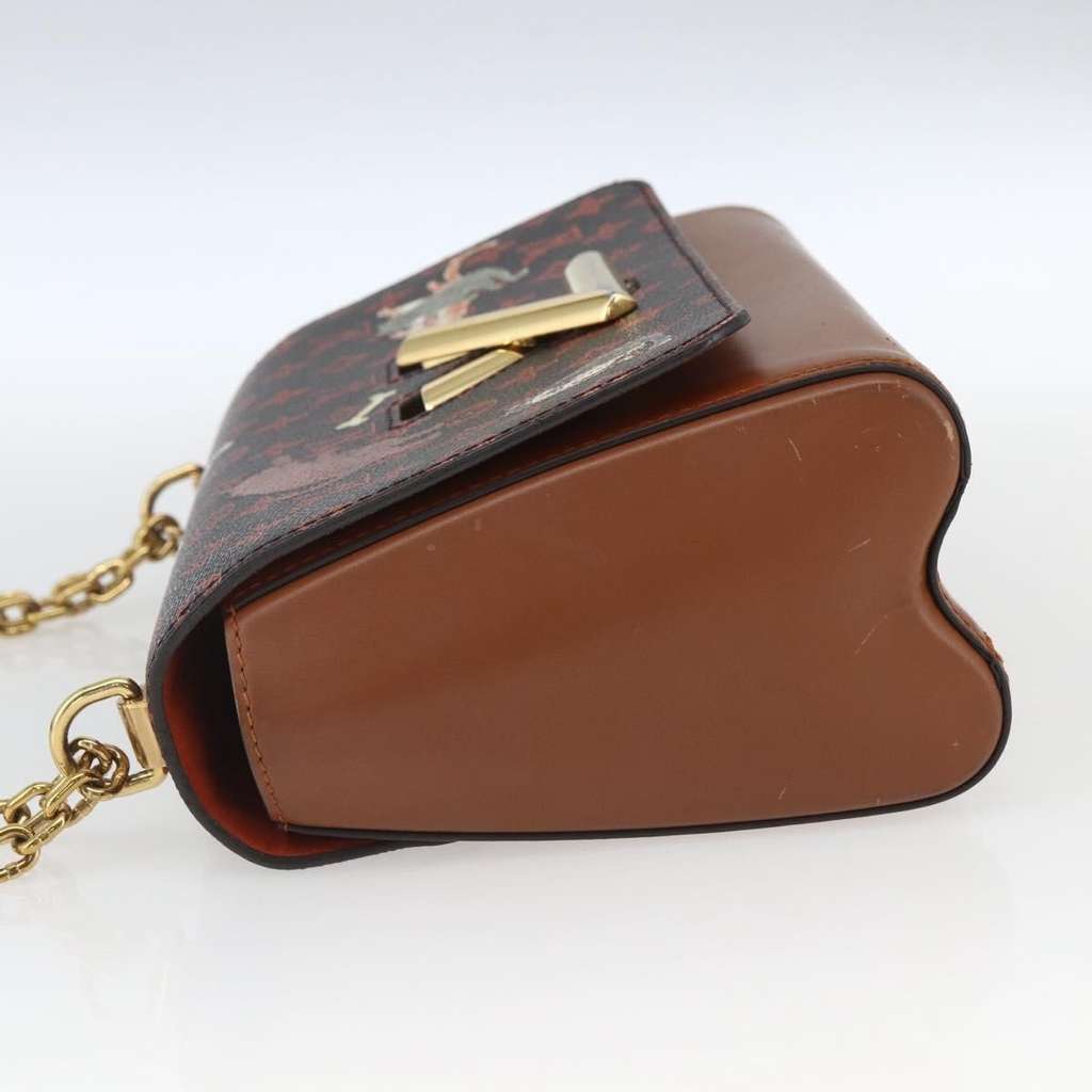 Louis Vuitton Twist Handbag Brown Canvas Fair condition - Inside View